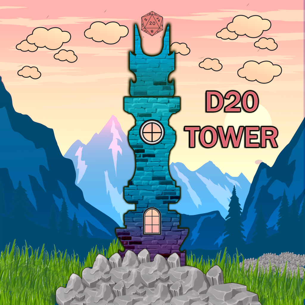 D20 Tower Logo